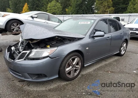 2010 Saab 9-3 2.0T z USA, uszkodzony, nr VIN YS3FA4BY9A1607889